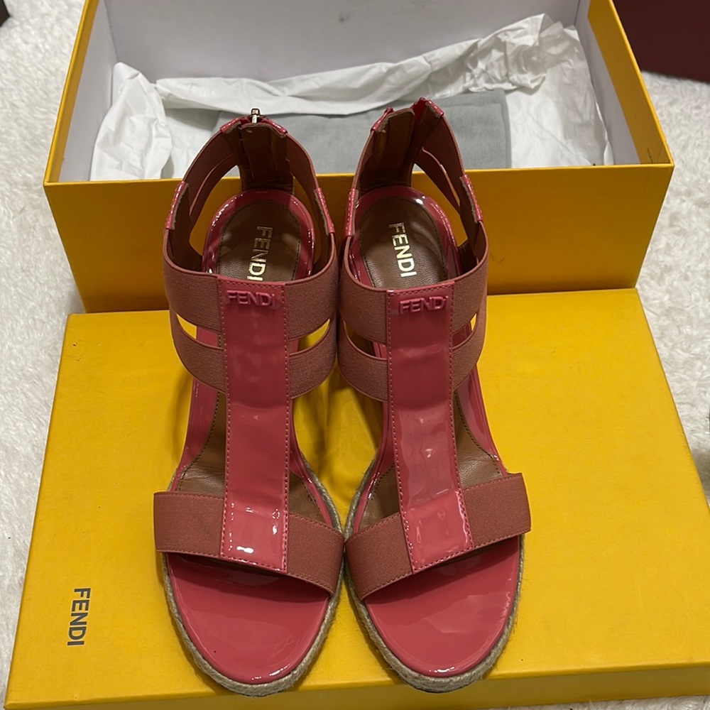 Authentic fendi sandal